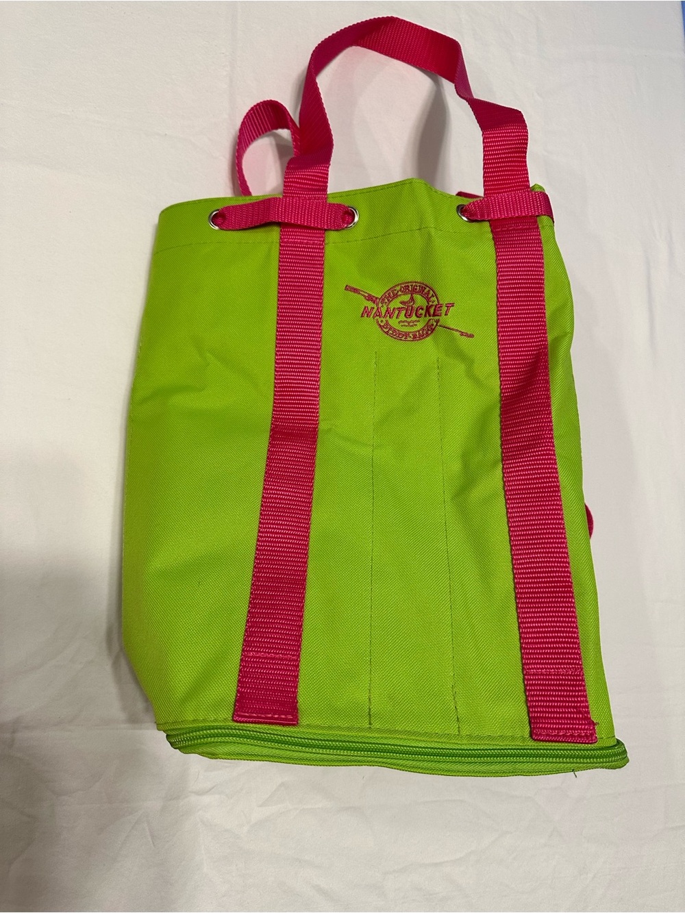 Nantucket Diddy Bag- knitting, sewing, crafting, tools